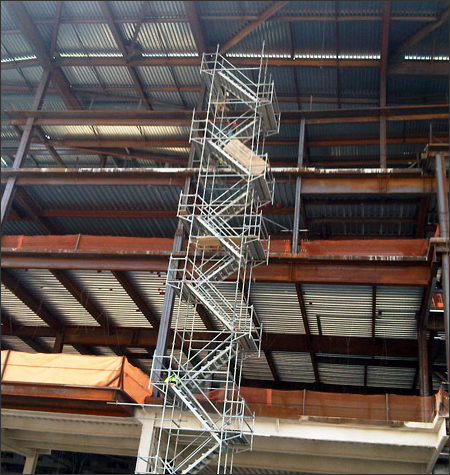 Stair Tower Scaffolding Rental Systems Alabama